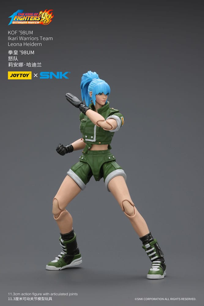 The King Of Fighters '98 Figura Hero Team Leona Heidern 11 cm
