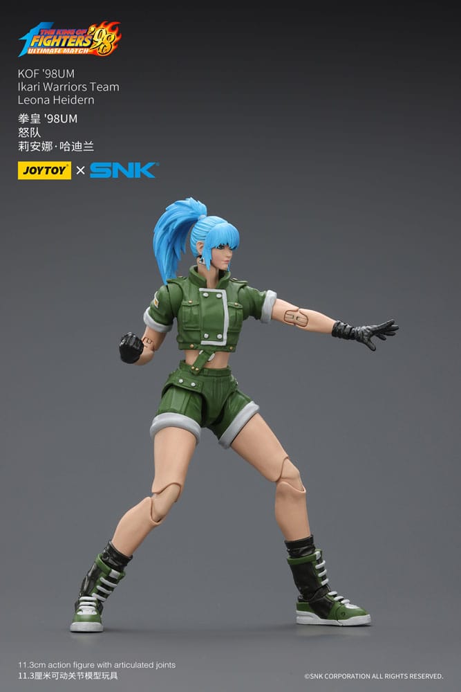 The King Of Fighters '98 Figura Hero Team Leona Heidern 11 cm