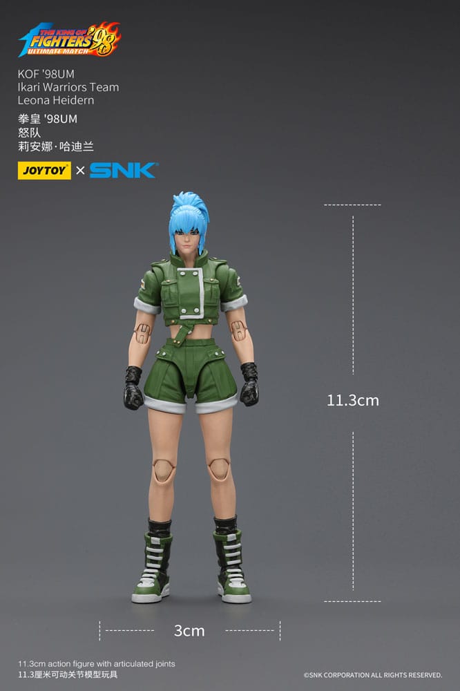The King Of Fighters '98 Figura Hero Team Leona Heidern 11 cm