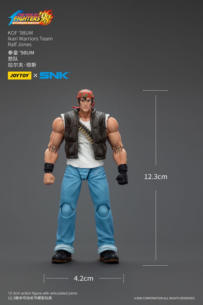 The King Of Fighters '98 Figura Hero Team Ralf Jones 12 cm