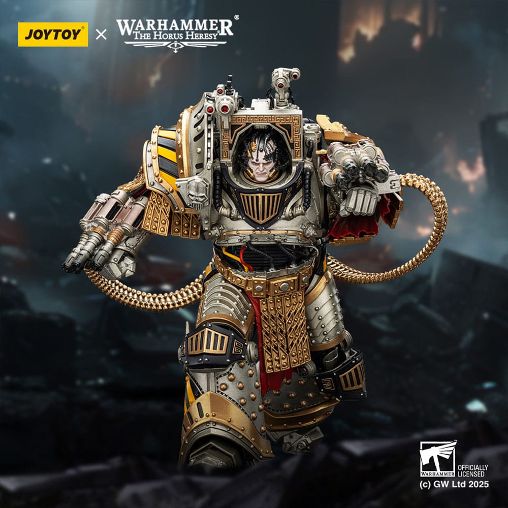 Warhammer The Horus Heresy Figura Iron Warriors Perturabo Primarch of the lVth Legion 28 cm