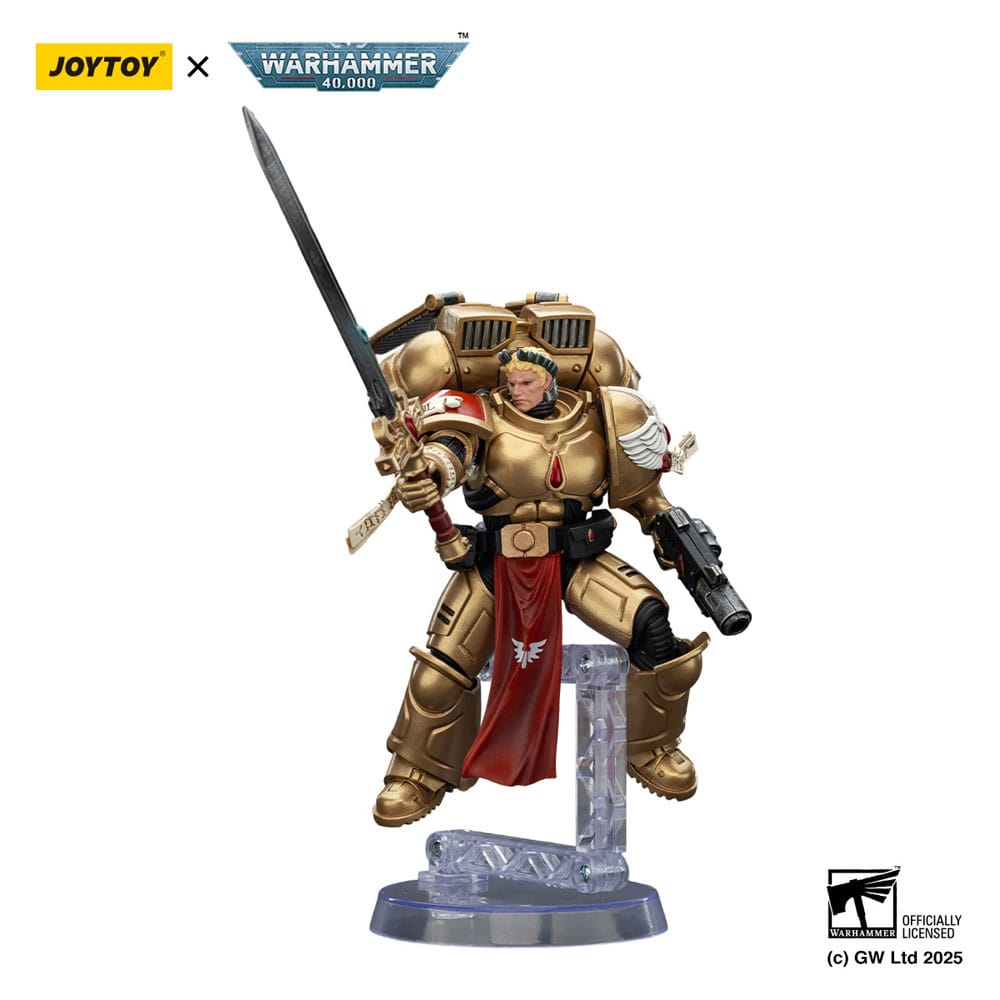 Warhammer 40,000: Combat Patrol Blood Angels Figura Sanguinary Guard 1 with Inferno Pistol and Encarmine Blade 20 cm