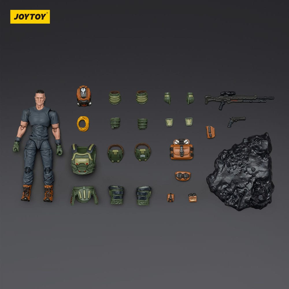 Steel Ride Corps Dark Source Figura Assaulter Stephen 7 cm