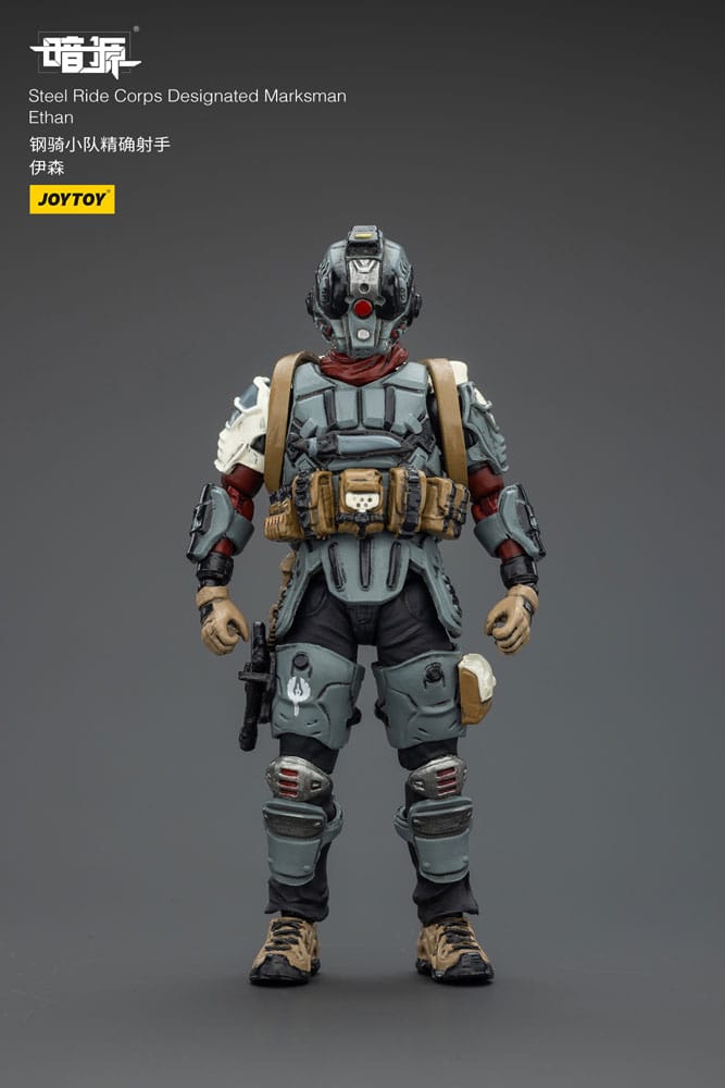Steel Ride Corps Dark Source Figura Designated Marksman Ethan 7 cm Frikytopia