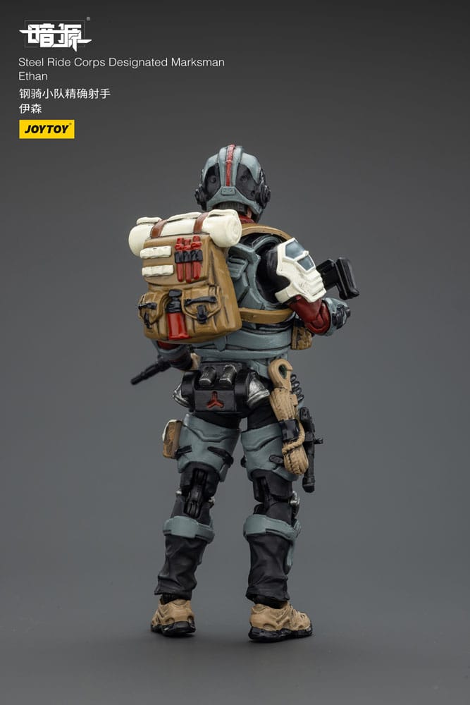 Steel Ride Corps Dark Source Figura Designated Marksman Ethan 7 cm