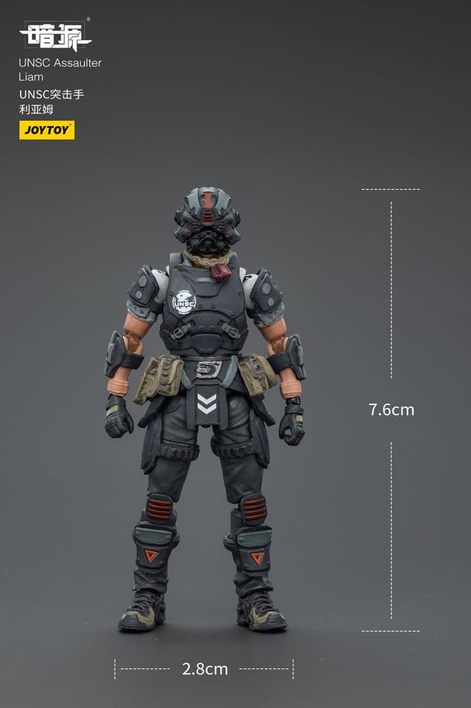 UNSC Dark Source Figura Assaulter Liam 7 cm