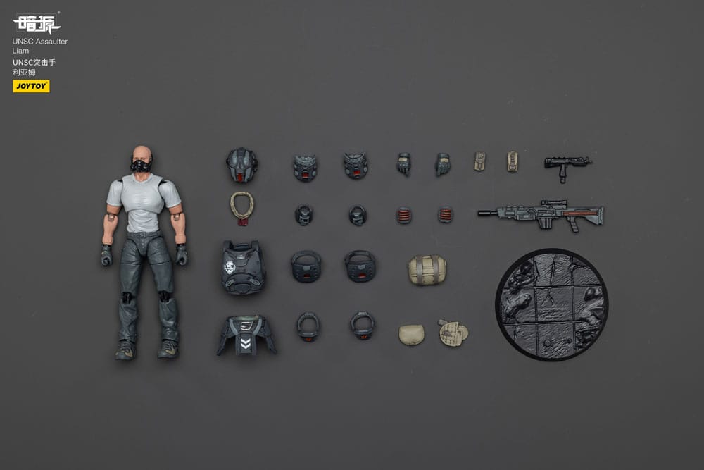 UNSC Dark Source Figura Assaulter Liam 7 cm