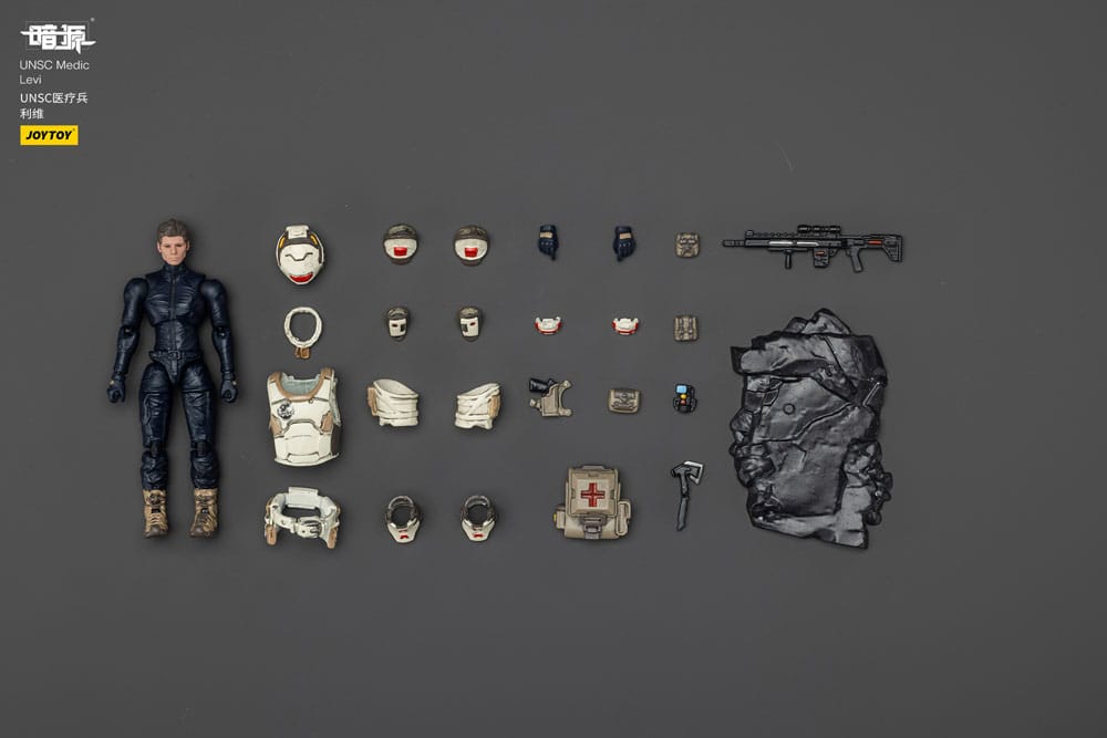 UNSC Dark Source Figura Medic Levi 7 cm