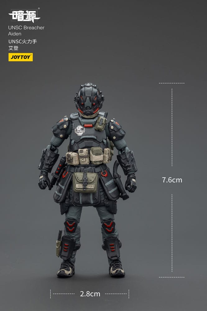 UNSC Dark Source Figura Breacher Aiden 7 cm