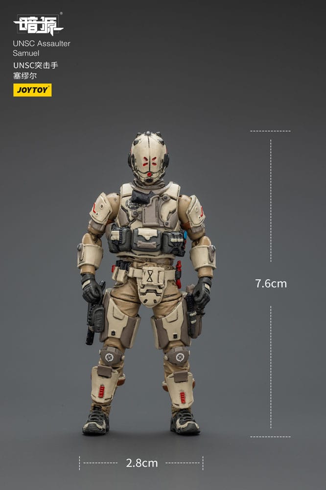 UNSC Dark Source Figura Assaulter Samuel 7 cm