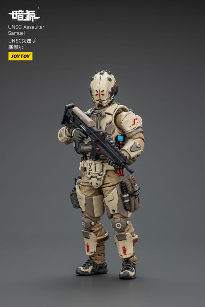 UNSC Dark Source Figura Assaulter Samuel 7 cm