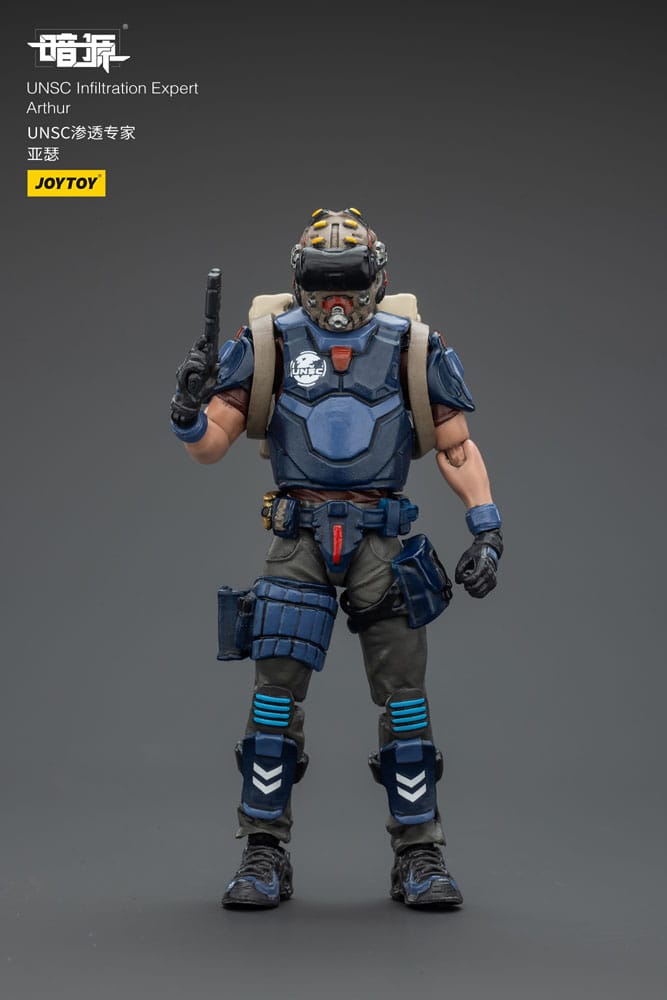 UNSC Dark Source Figura Infiltration Expert Arthur 7 cm