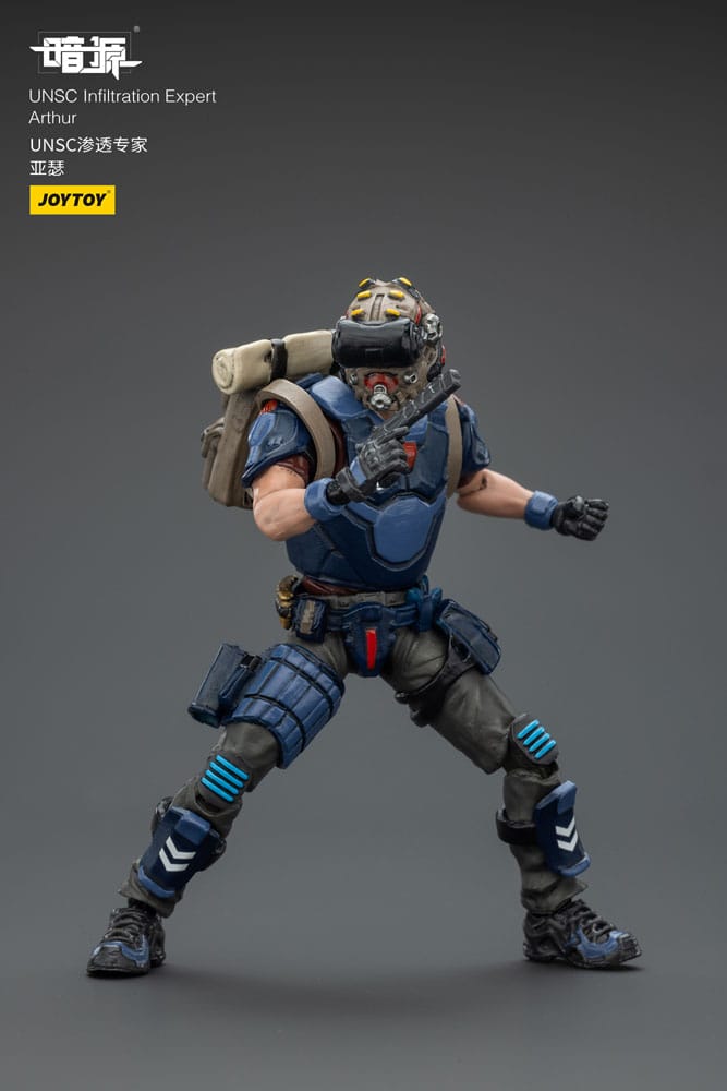 UNSC Dark Source Figura Infiltration Expert Arthur 7 cm