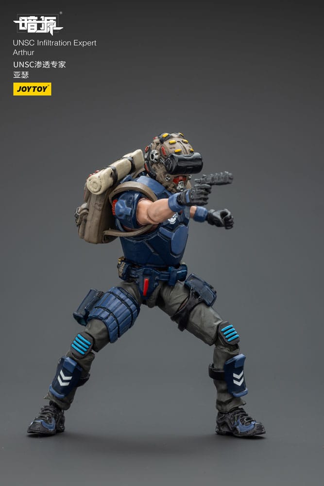 UNSC Dark Source Figura Infiltration Expert Arthur 7 cm
