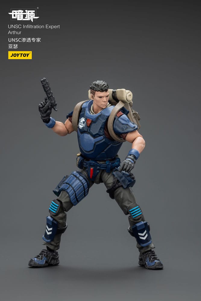 UNSC Dark Source Figura Infiltration Expert Arthur 7 cm