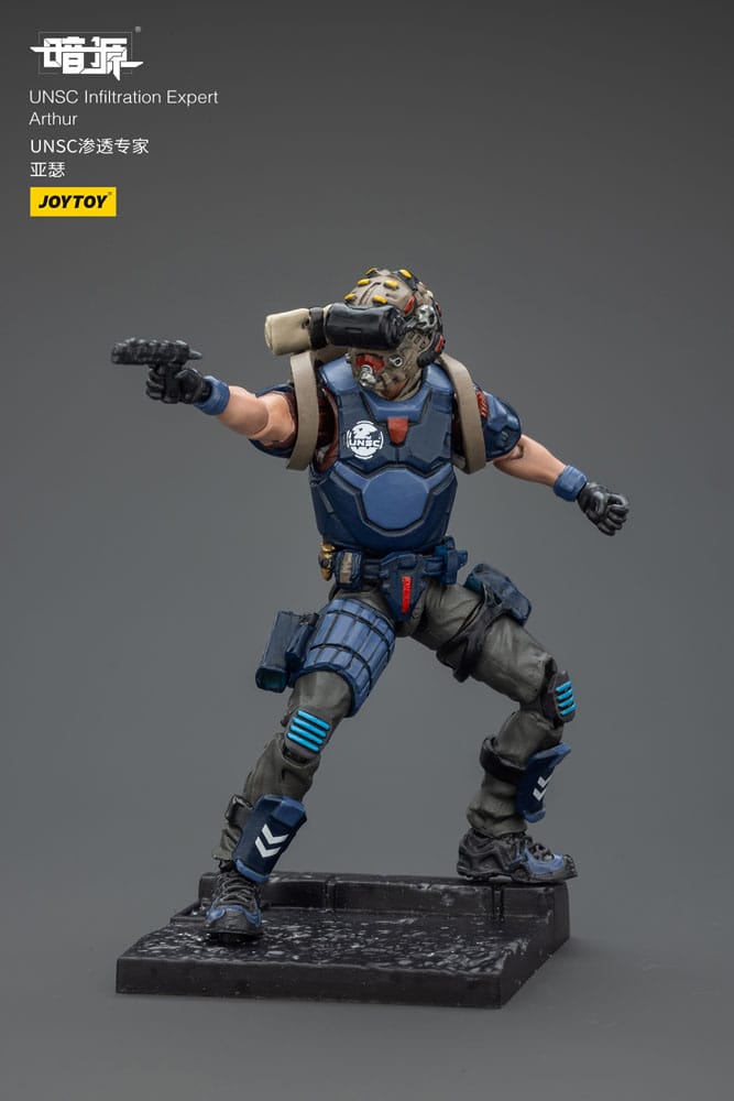 UNSC Dark Source Figura Infiltration Expert Arthur 7 cm