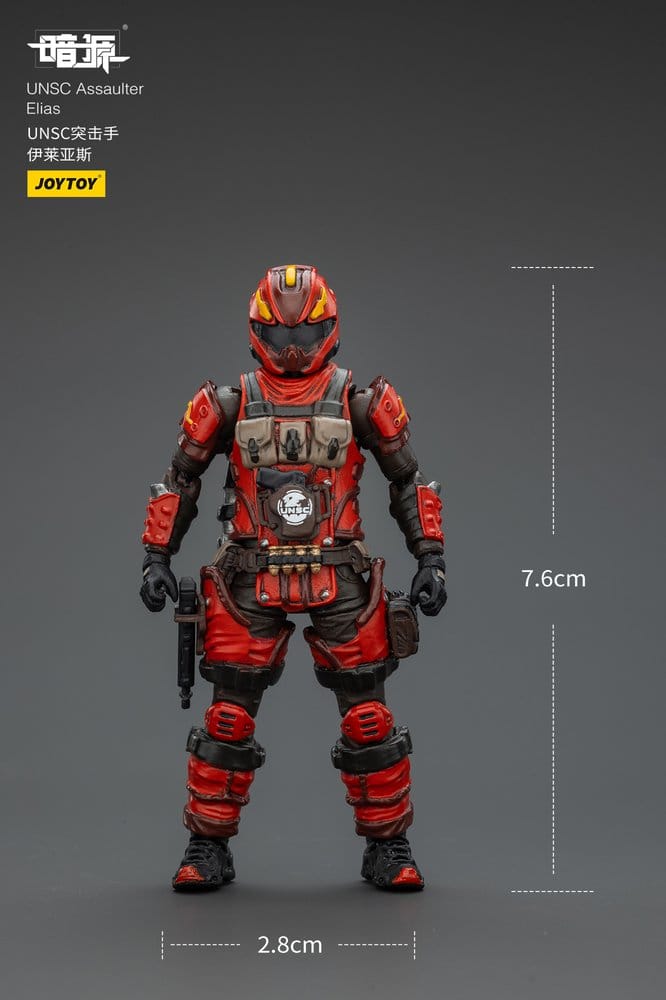 Dark Source UNSC Series Figura Assaulter Elias 8 cm