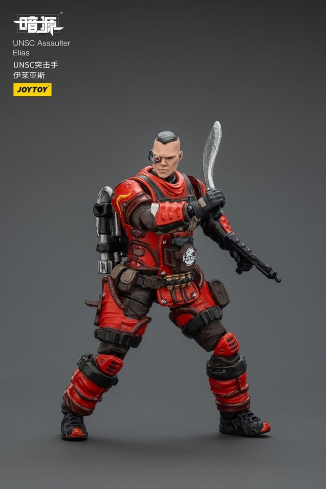 Dark Source UNSC Series Figura Assaulter Elias 8 cm
