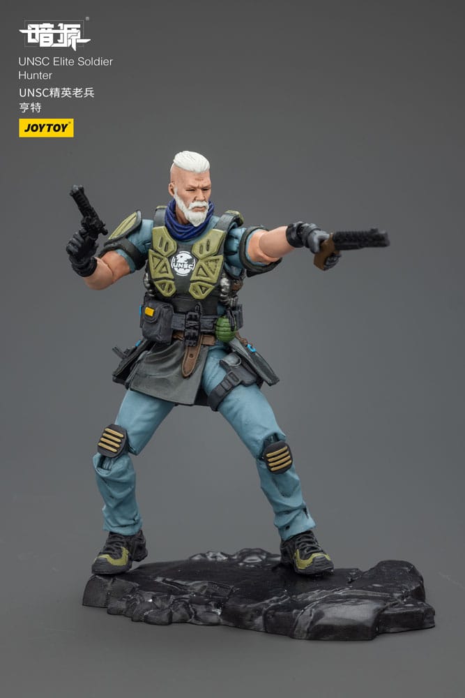 UNSC Dark Source Figura Elite Soldier Hunter 7 cm