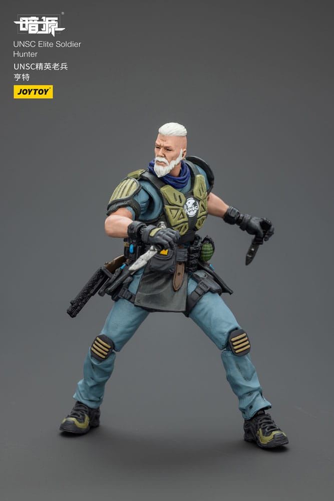 UNSC Dark Source Figura Elite Soldier Hunter 7 cm