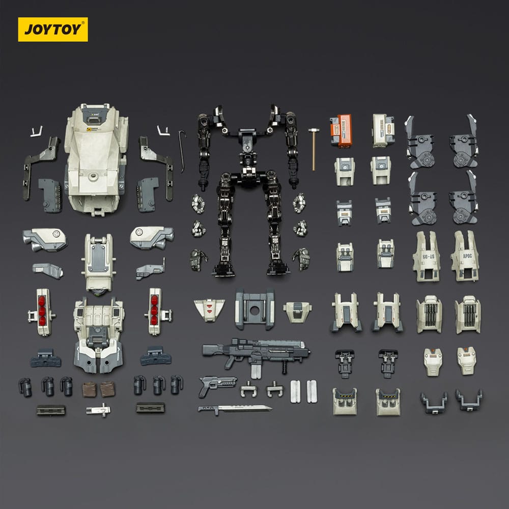Dark Source Figura APOC Series Bedrock Albus Standard Combat Type Mech 16 cm