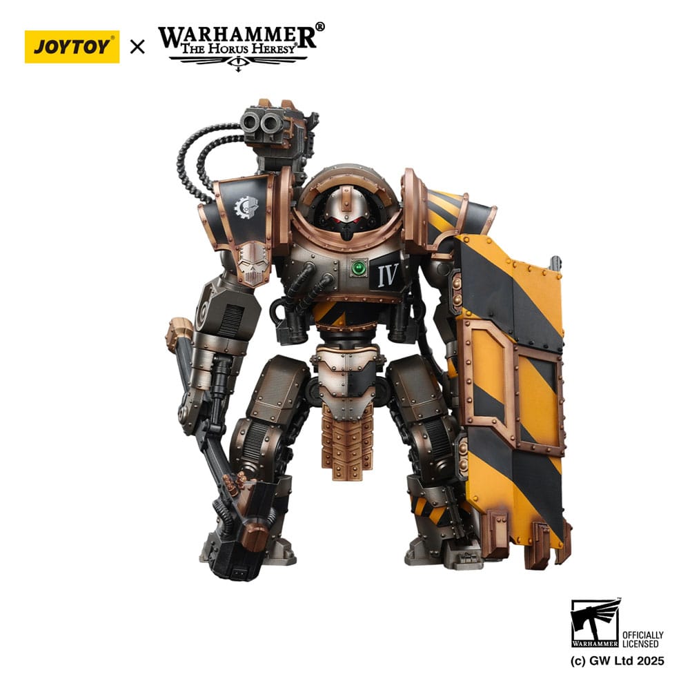 Warhammer The Horus Heresy Figura Iron Warriors Iron Circle Domitar-Ferrum Class Battle-automata with Karceri Battle Shield 24 cm Frikytopia
