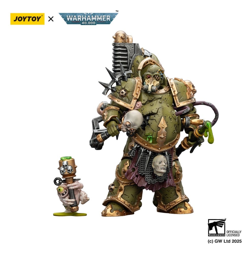 Warhammer 40,000 Figura Death Guard Foul Blight spawn with Plague Sprayer 12 cm
