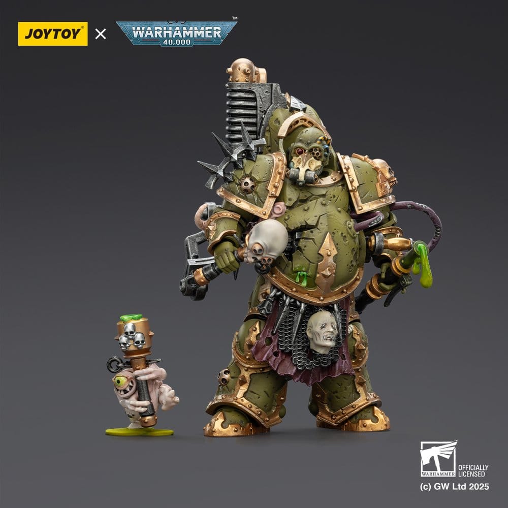 Warhammer 40,000 Figura Death Guard Foul Blight spawn with Plague Sprayer 12 cm