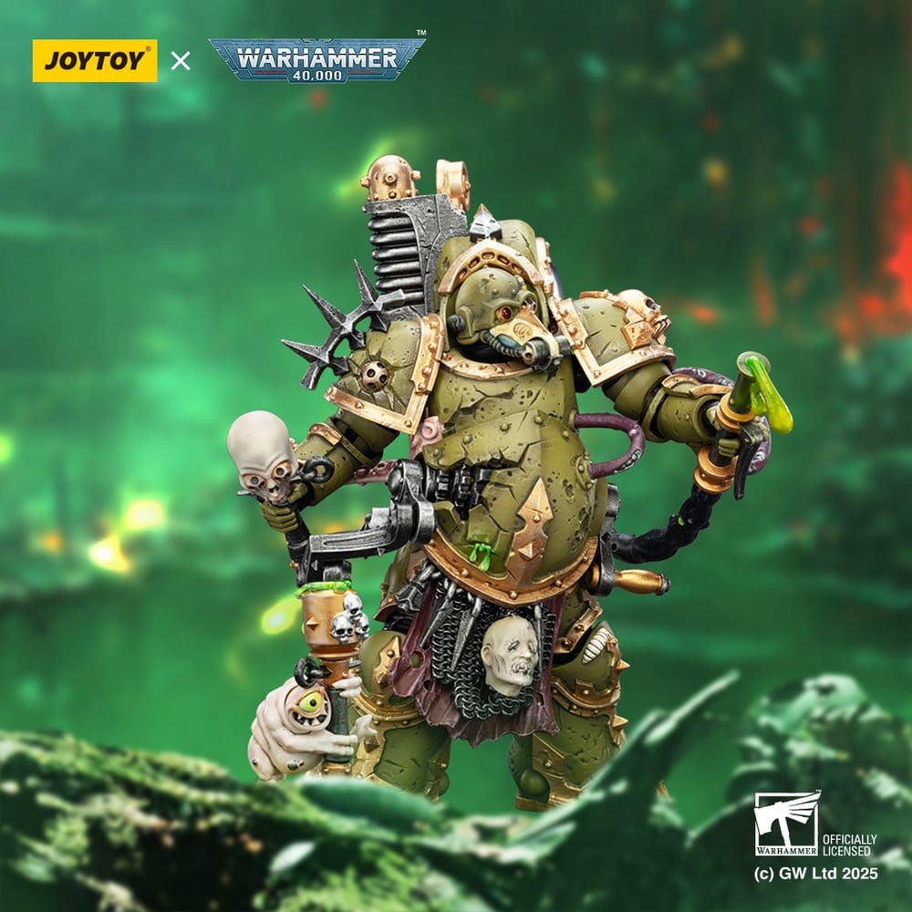 Warhammer 40,000 Figura Death Guard Foul Blight spawn with Plague Sprayer 12 cm