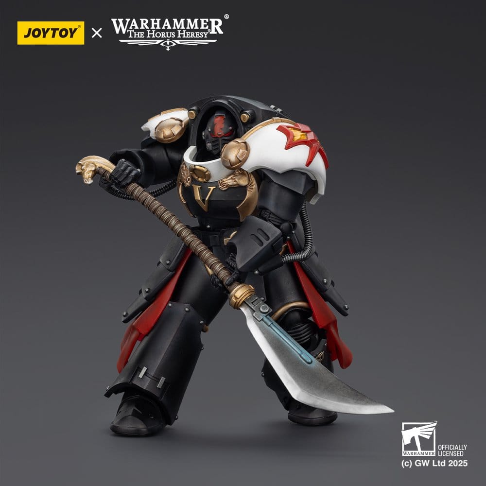 Warhammer The Horus Heresy Figura White Scars Ebon Keshig Terminator 1 with Power Glaive 13 cm
