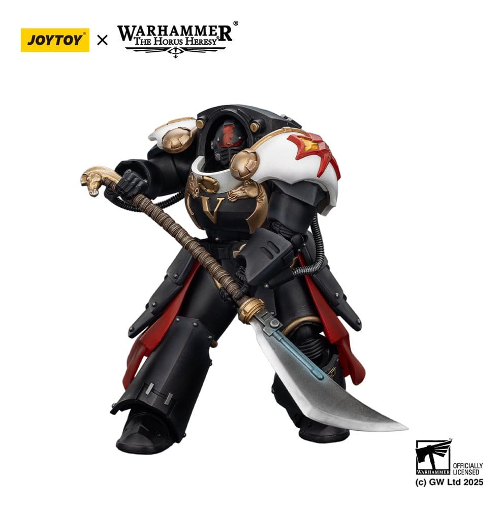 Warhammer The Horus Heresy Figura White Scars Ebon Keshig Terminator 1 with Power Glaive 13 cm