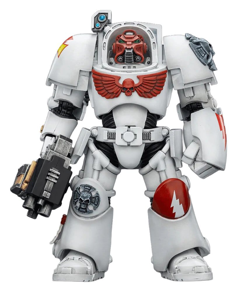 Warhammer 40,000 Figura White Scars Terminator 2 with Power Fist and Storm Bolter 14 cm Frikytopia