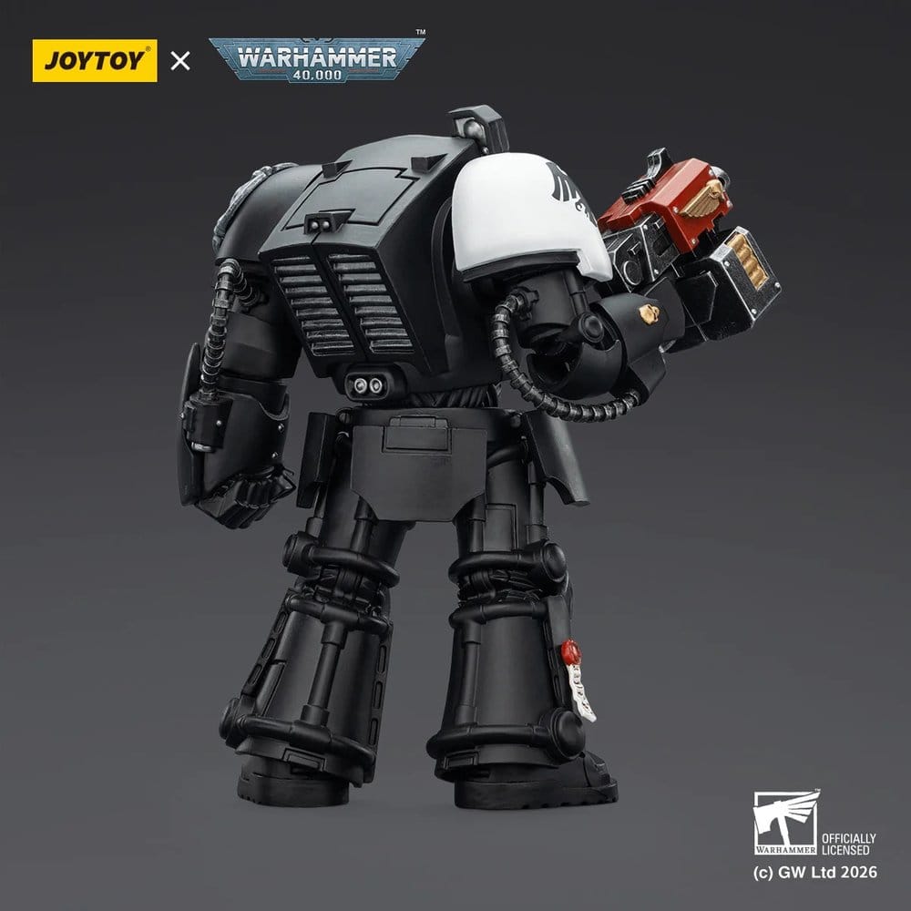 Warhammer 40,000 Figura Raven Guard Terminator 2 with Power Fist and Storm Bolter 14 cm