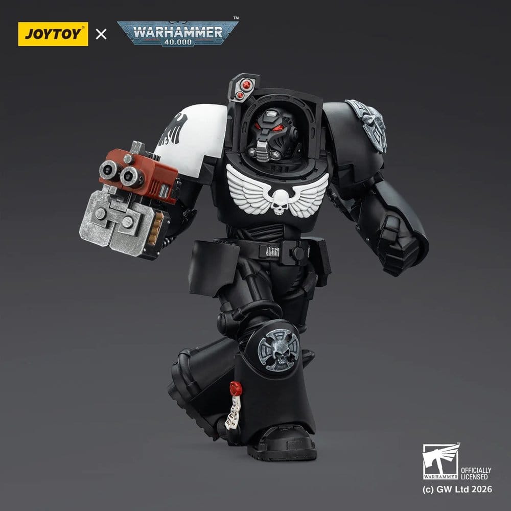 Warhammer 40,000 Figura Raven Guard Terminator 2 with Power Fist and Storm Bolter 14 cm