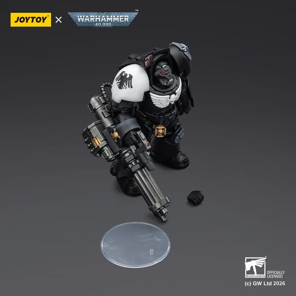 Warhammer 40,000 Figura Raven Guard Terminator 3 with Power Fist and Assault Cannon 14 cm