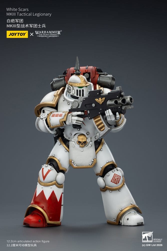 Warhammer The Horus Heresy Figura White Scars MKIll Tactical Legionary 12 cm