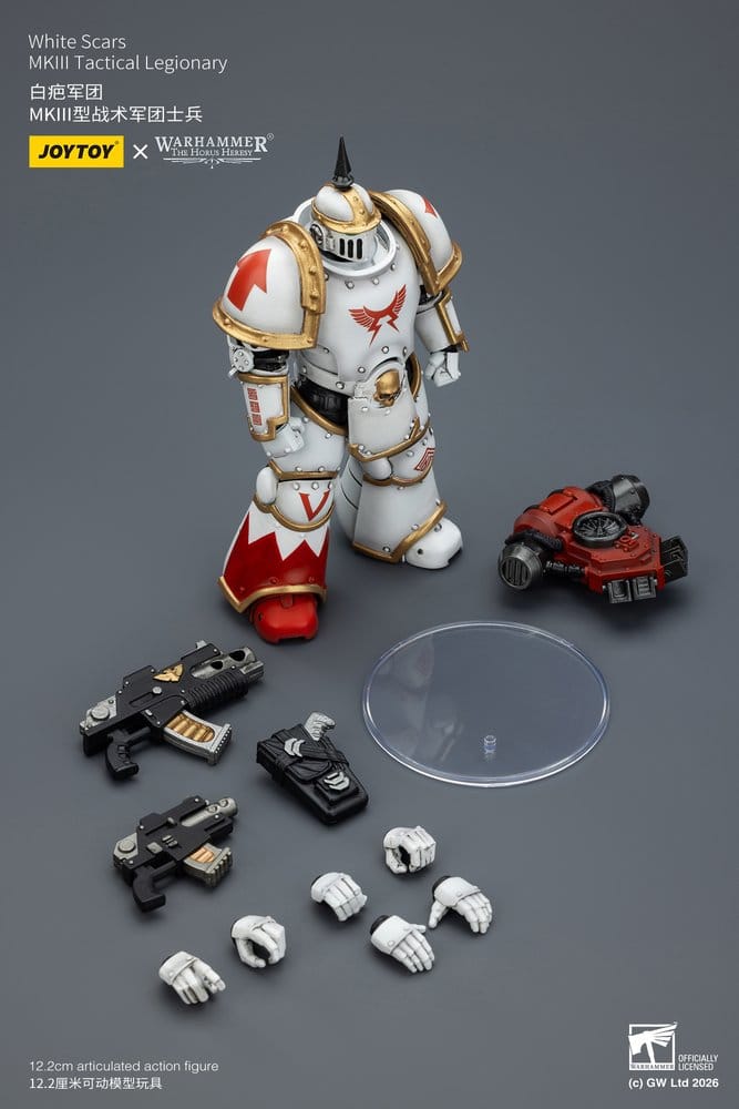 Warhammer The Horus Heresy Figura White Scars MKIll Tactical Legionary 12 cm