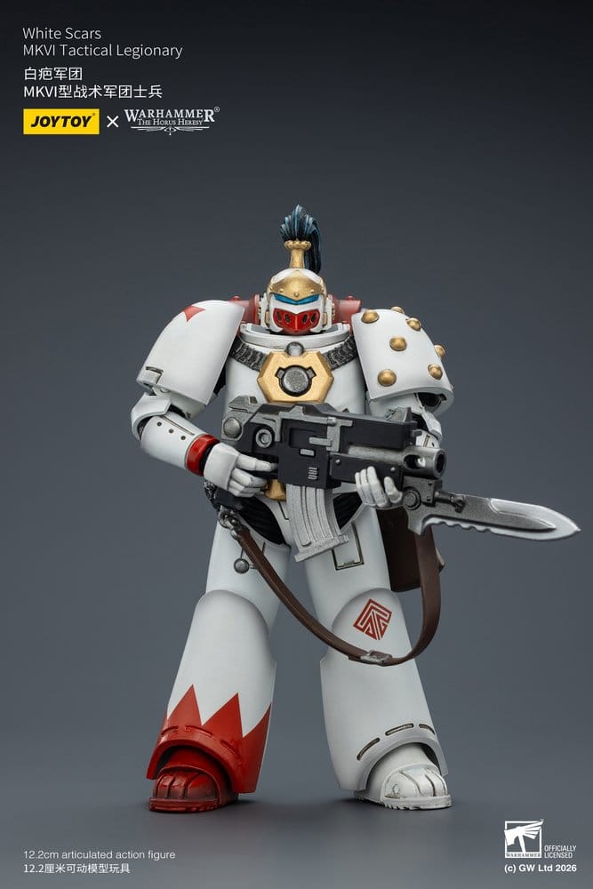 Warhammer The Horus Heresy Figura White Scars MKVI Tactical Legionary 12 cm