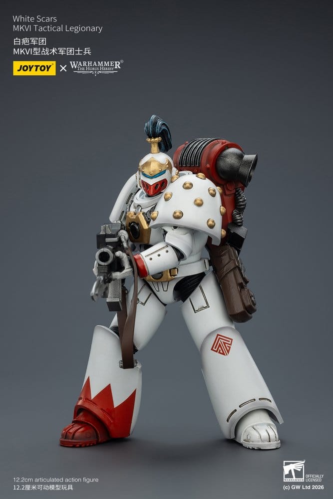 Warhammer The Horus Heresy Figura White Scars MKVI Tactical Legionary 12 cm