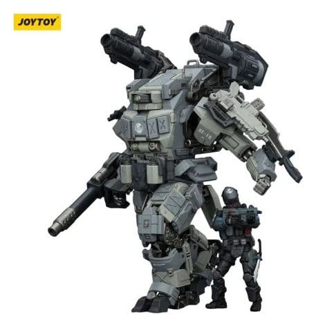 Dark Source Figura 1/25 APOC Series Bedrock Fury Fire Strike Mech ST-8618 14 cm