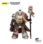Warhammer 40,000 Figura White Scars Stormseer Consulwith Force Staff and Bolt Pistol 12 cm