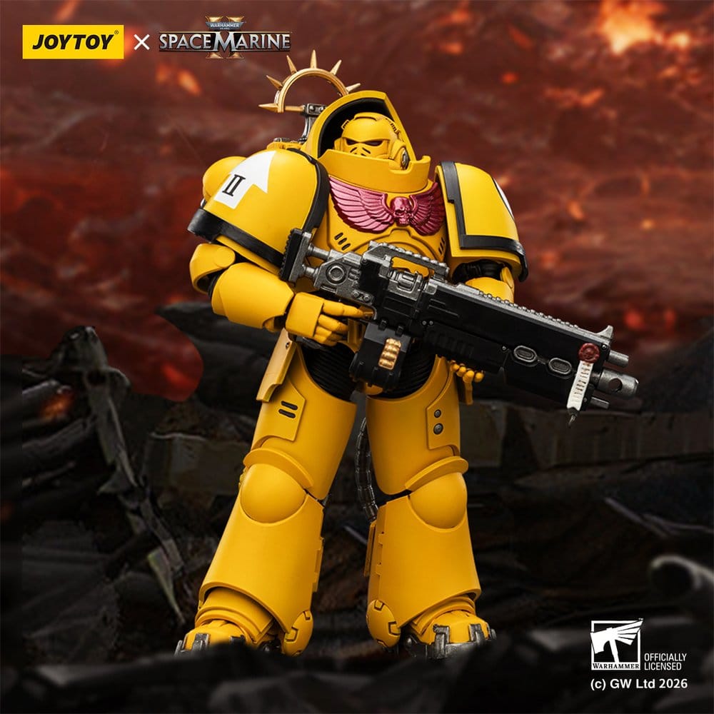 Warhammer 40,000 Figura Game Edition Imperial Fists Heavy Intercessor 13 cm