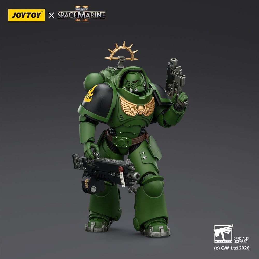 Warhammer 40,000 Figura Game Edition Salamanders Heavy Intercessor 13 cm