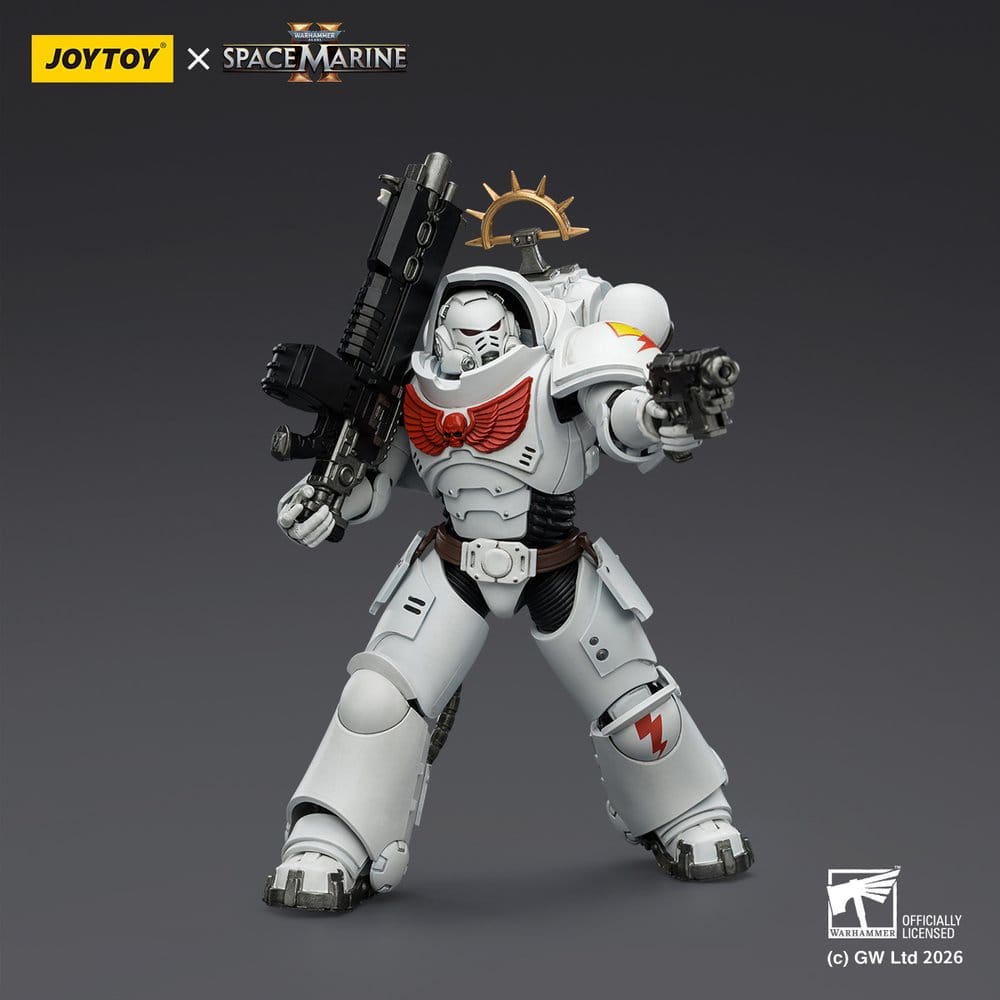 Warhammer 40,000 Figura Game Edition White Scars Heavy Intercessor 13 cm