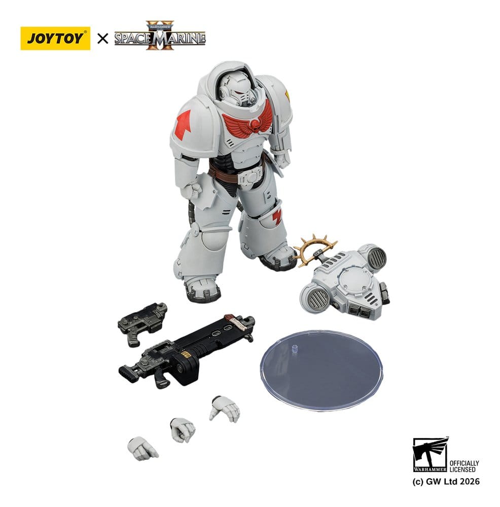 Warhammer 40,000 Figura Game Edition White Scars Heavy Intercessor 13 cm
