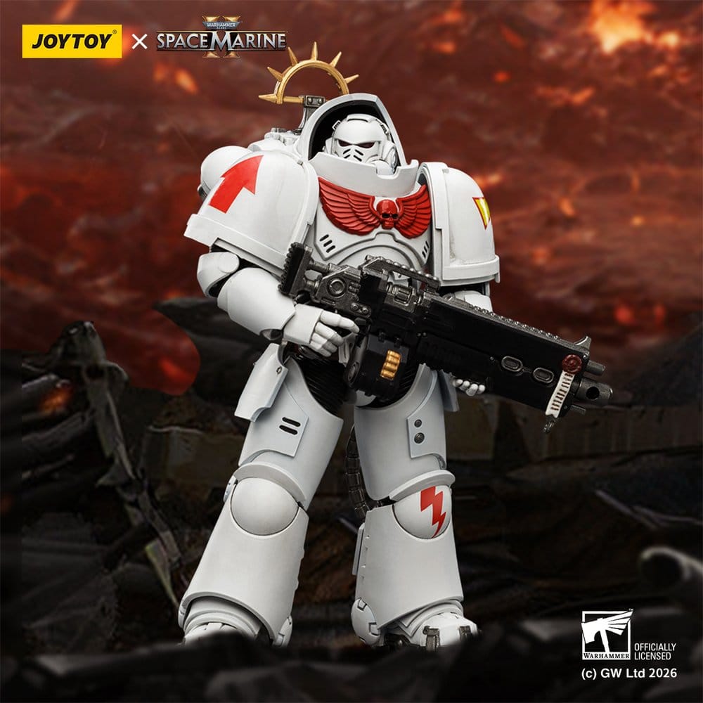 Warhammer 40,000 Figura Game Edition White Scars Heavy Intercessor 13 cm