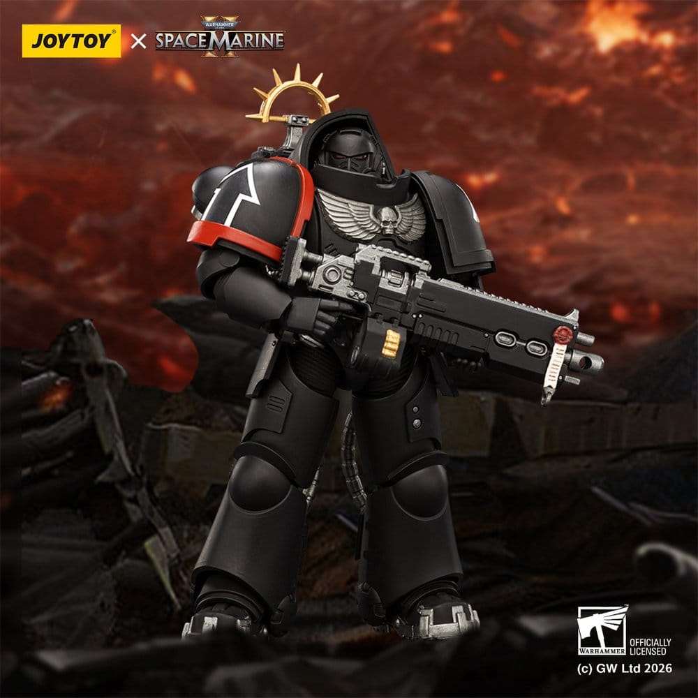 Warhammer 40,000 Figura Raven Guard Heavy Intercessor 13 cm