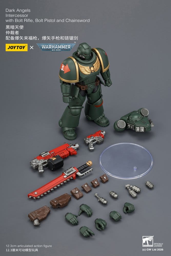 Warhammer 40,000 Figura Dark Angels Intercessor 12 cm