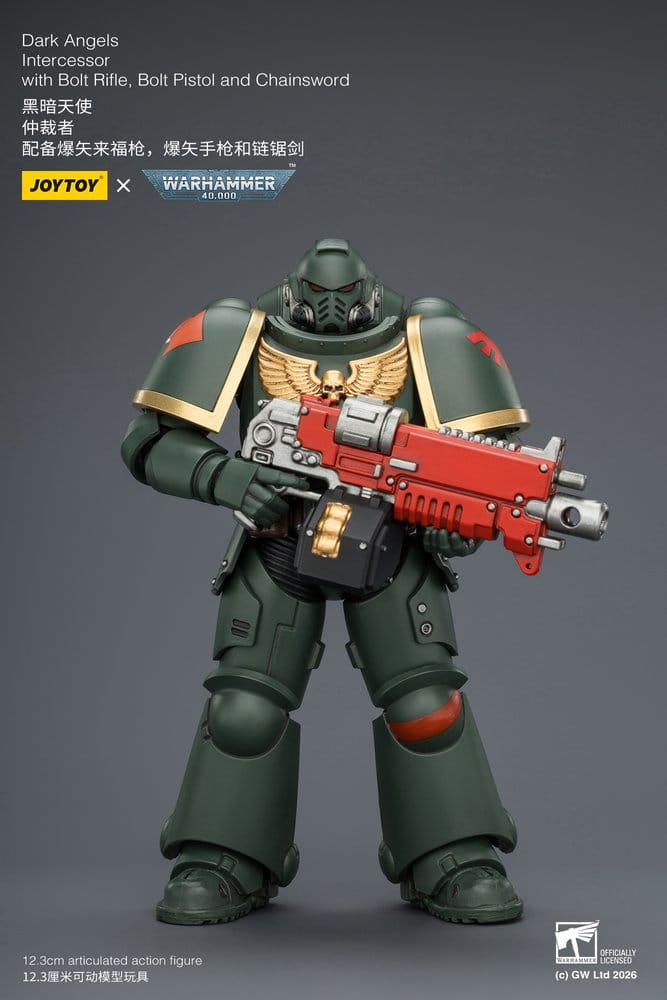 Warhammer 40,000 Figura Dark Angels Intercessor 12 cm