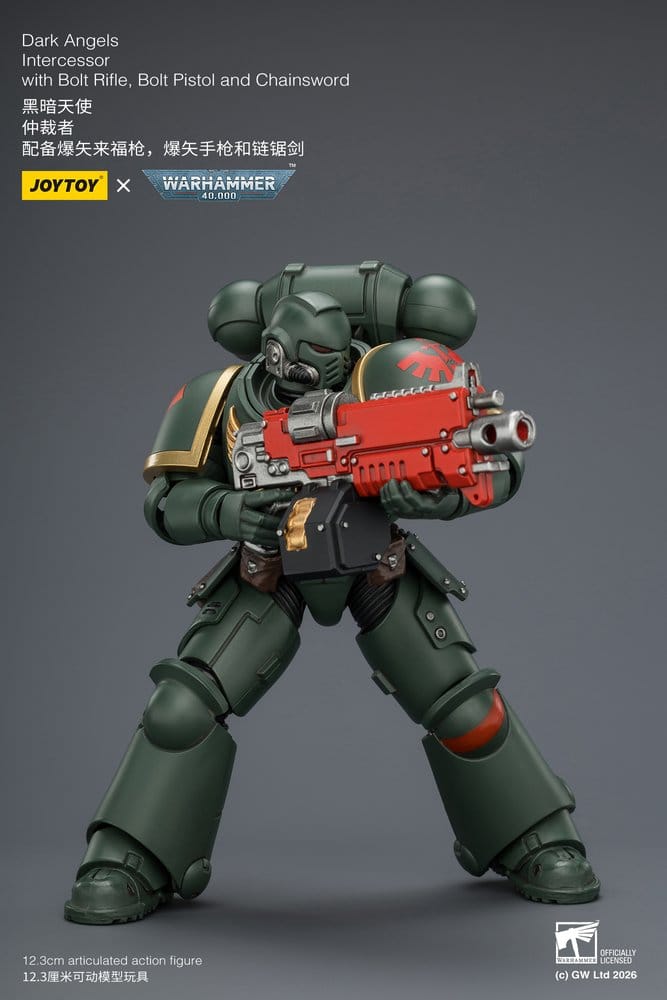 Warhammer 40,000 Figura Dark Angels Intercessor 12 cm